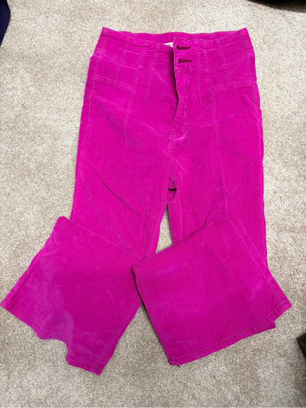 Women’s We the Free by Free People Magenta Corduroy Jeans